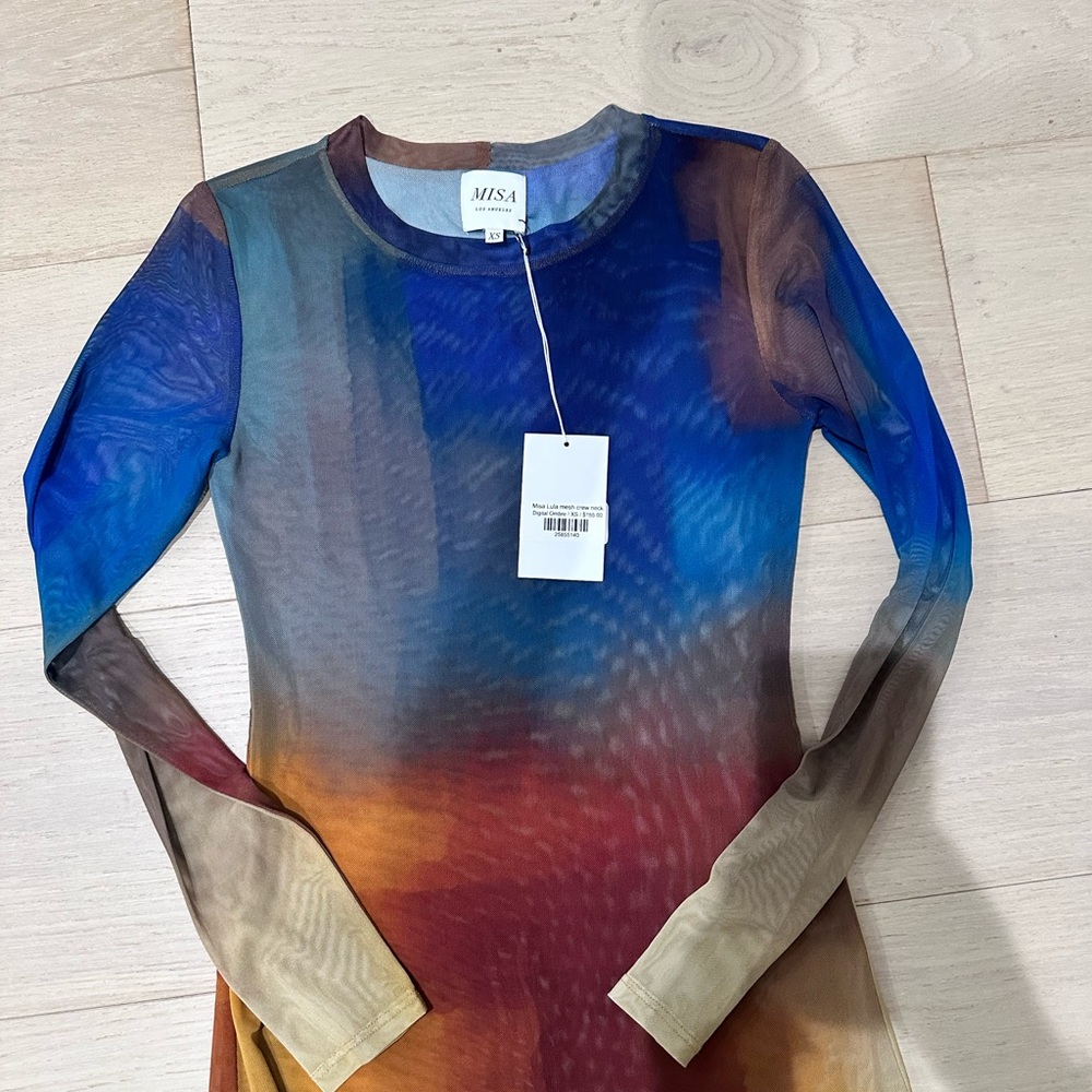 Misa Los Angeles Lula Mesh Top